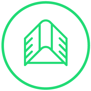 commercial roofing icon